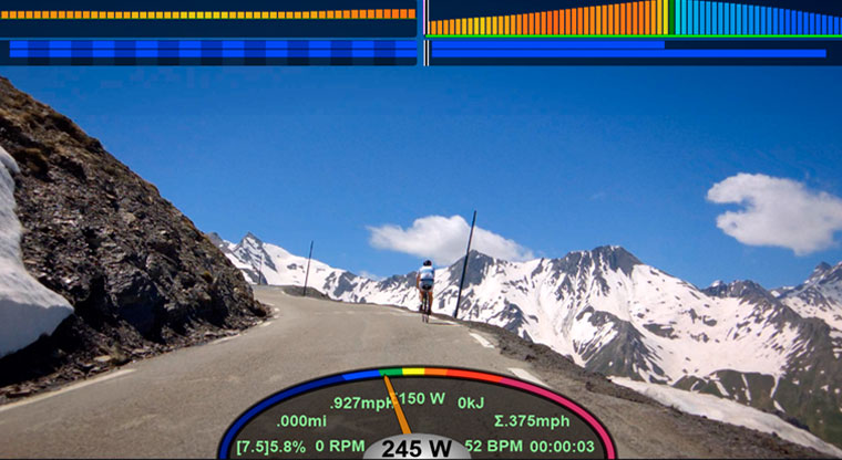 Виртуальные велогонки по дорогам Европы на велотренажёрах