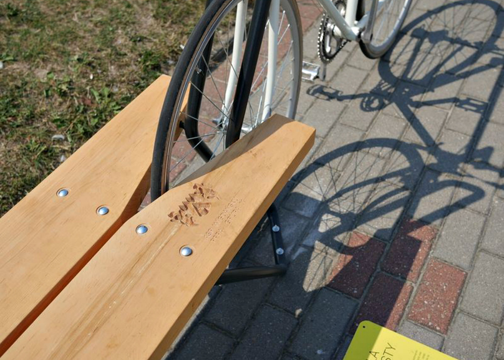 Велопарковка Bike Bench