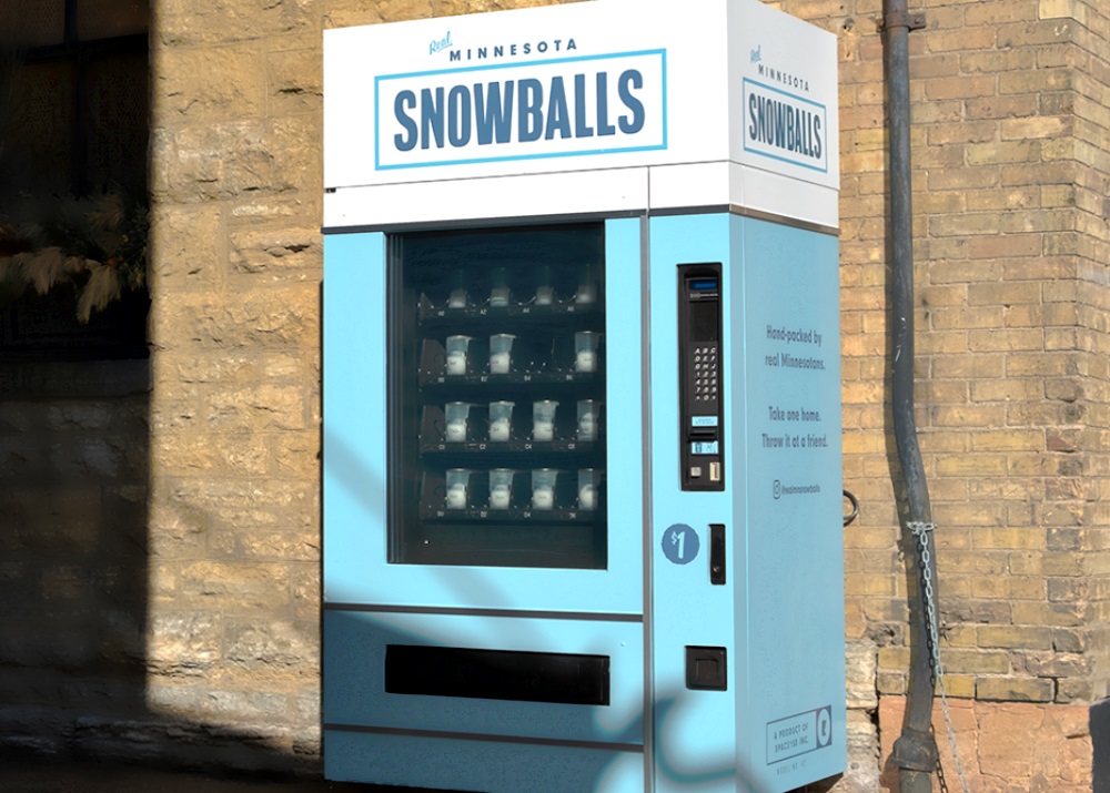 Снежковый автомат от агентства Space150