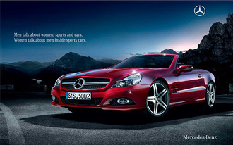 Креативная реклама Mercedes-Benz: самое лучшее или ничего. 60 примеров